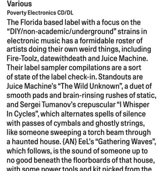The Wire - September 2023 (Poverty Electronics Vol 10)
